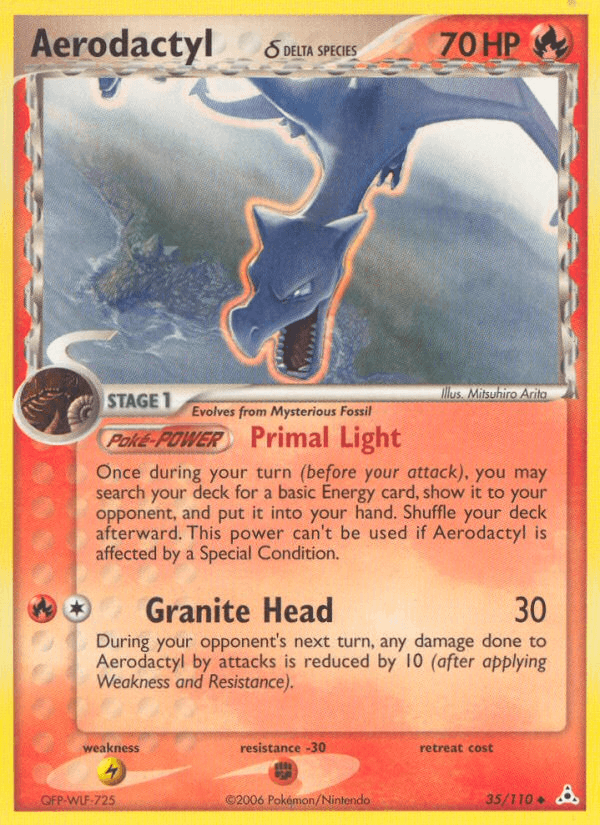 Aerodactyl δ Holon Phantoms card