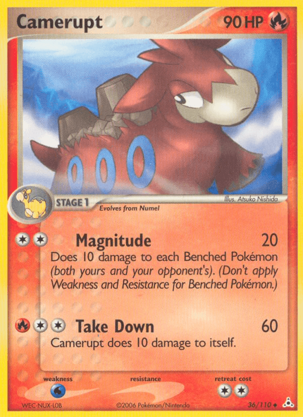 Camerupt Holon Phantoms card
