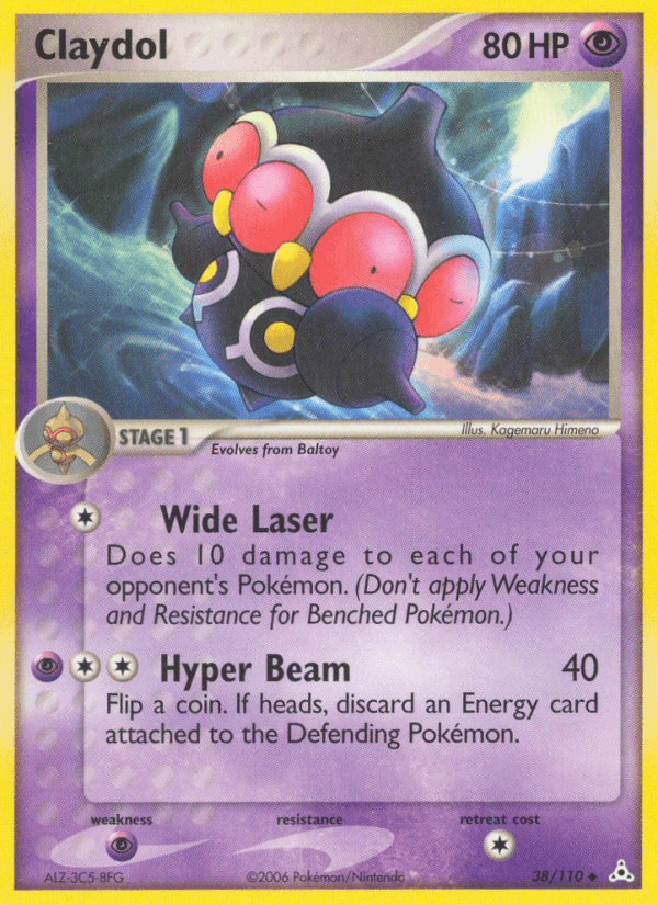 Claydol Holon Phantoms card