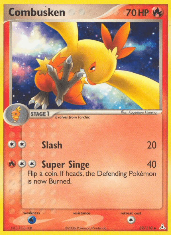 Combusken Holon Phantoms card