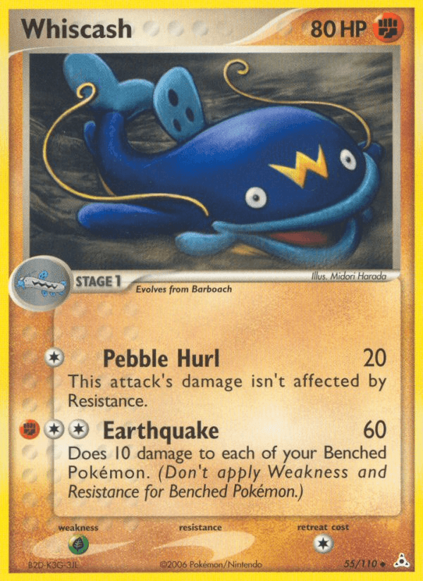 Whiscash Holon Phantoms card