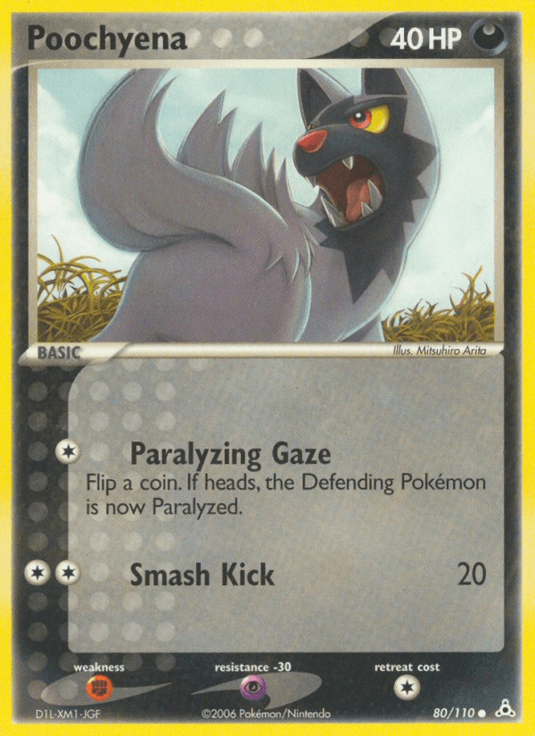 Poochyena Holon Phantoms card
