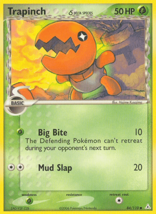 Trapinch δ Holon Phantoms card