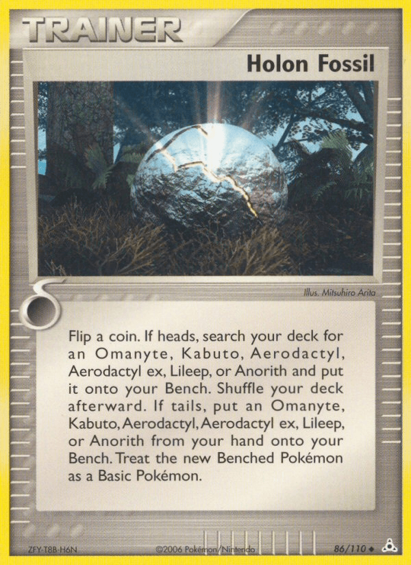 Holon Fossil Holon Phantoms card