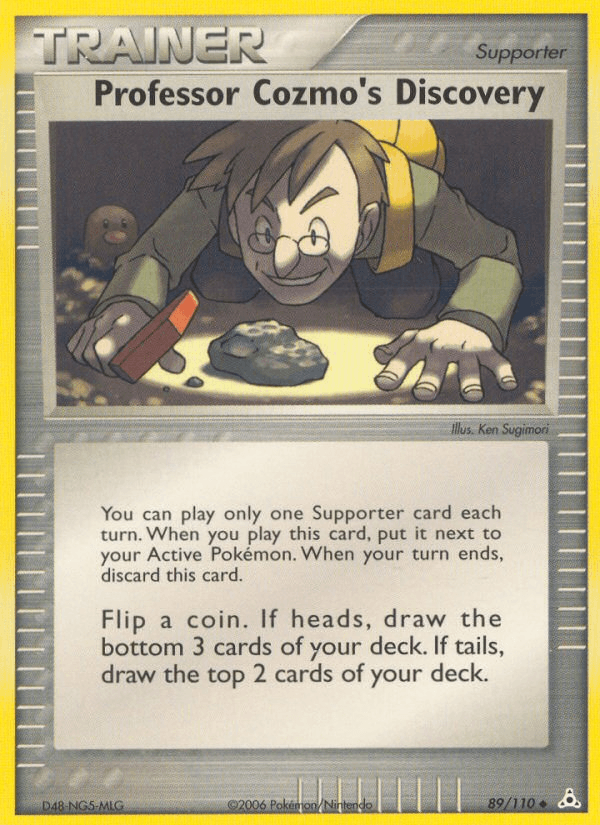 Professor Cozmo's Discovery Holon Phantoms card