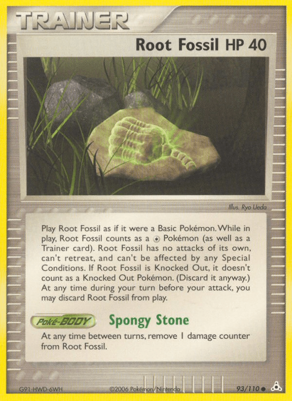 Root Fossil Holon Phantoms card