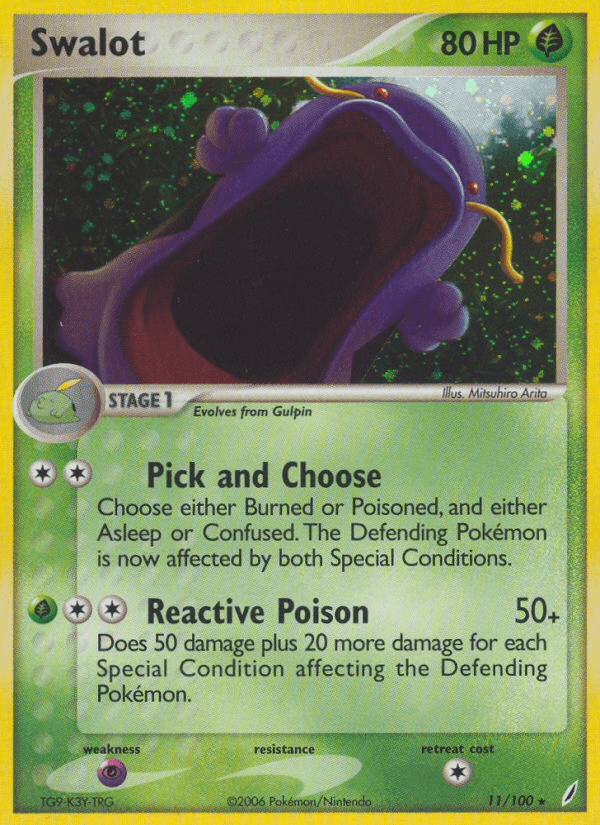 Swalot Crystal Guardians card