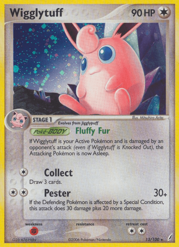 Wigglytuff Crystal Guardians card