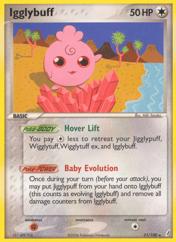 Igglybuff Crystal Guardians card