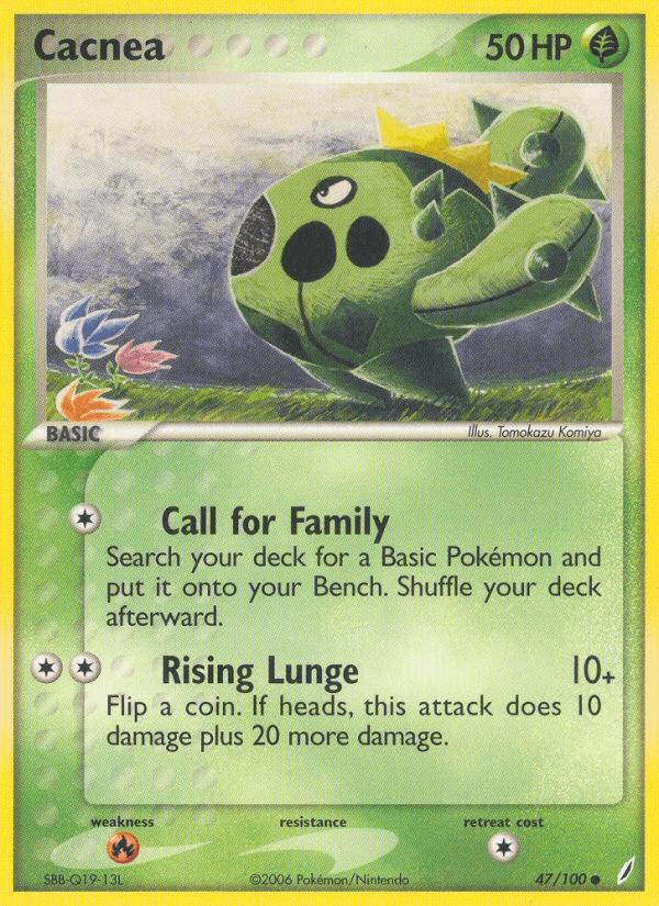 Cacnea Crystal Guardians card
