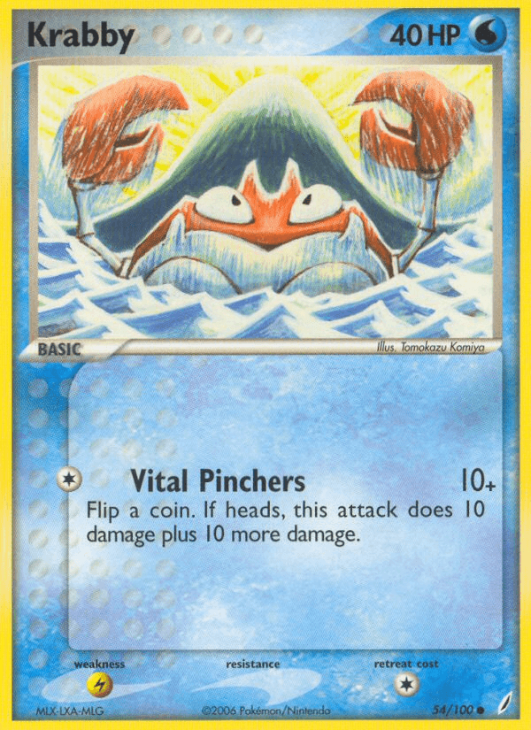 Krabby Crystal Guardians card