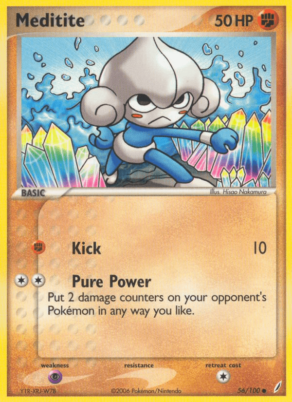 Meditite Crystal Guardians card