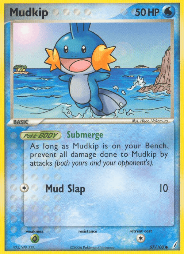Mudkip Crystal Guardians card