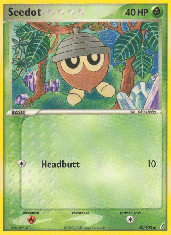 Seedot Crystal Guardians card
