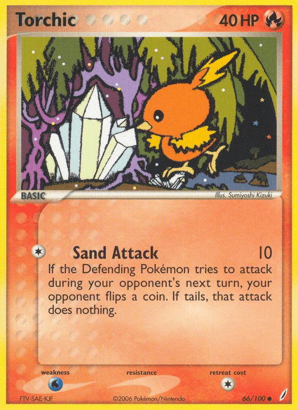 Torchic Crystal Guardians card
