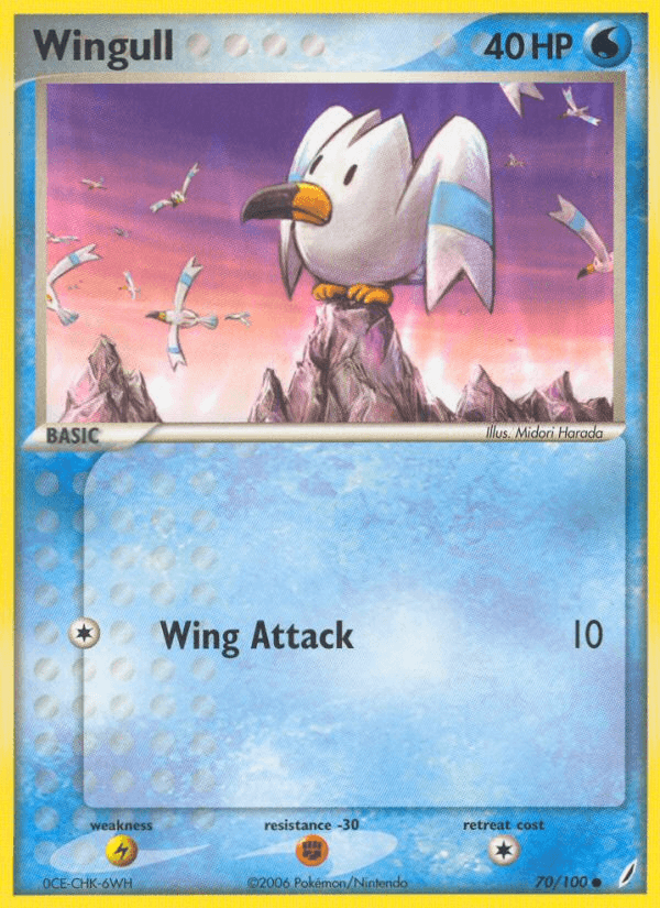 Wingull Crystal Guardians card