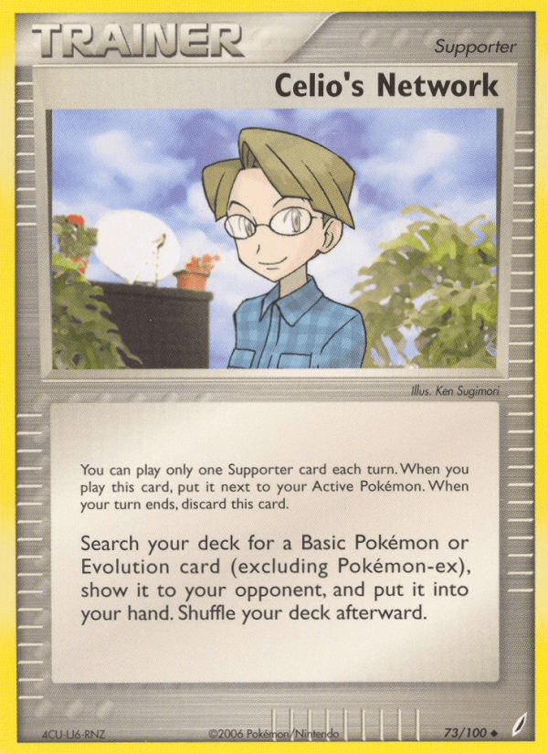 Celio's Network Crystal Guardians card