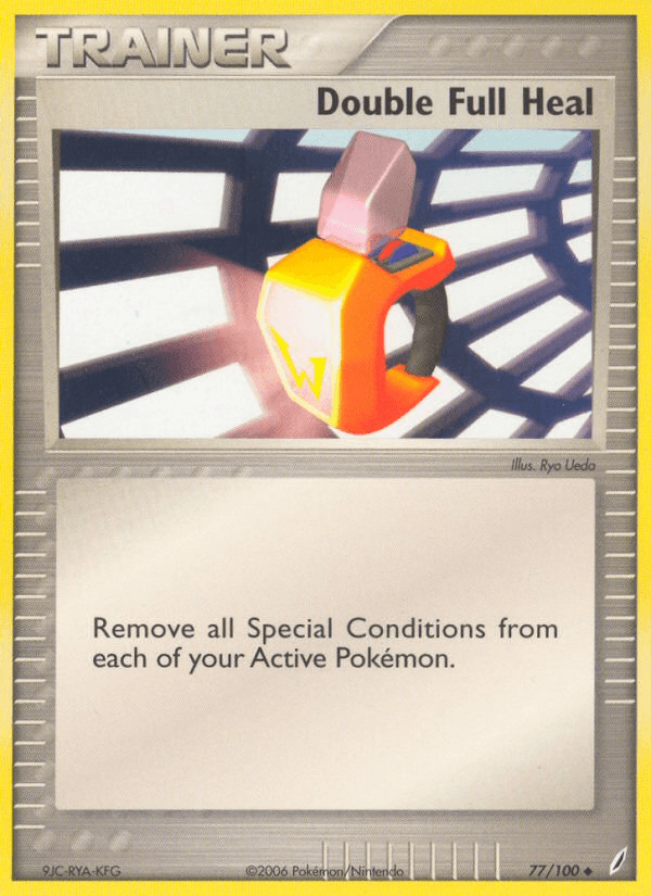 Double Full Heal Crystal Guardians card