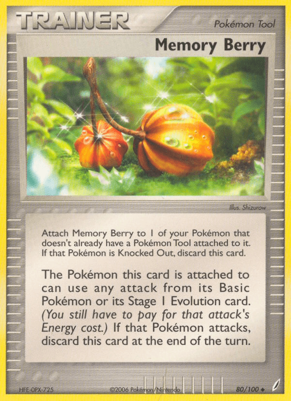 Memory Berry Crystal Guardians card