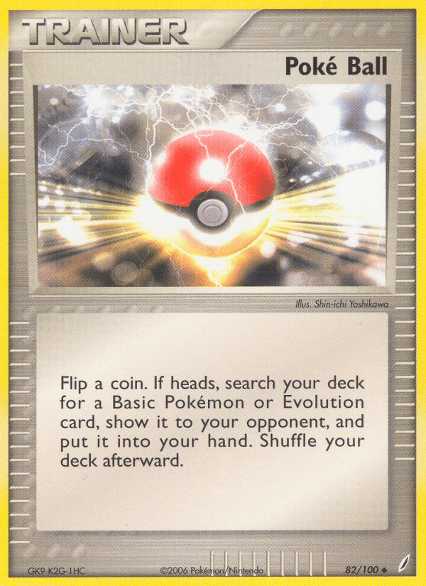 Poké Ball Crystal Guardians card