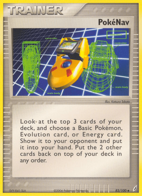 PokéNav Crystal Guardians card