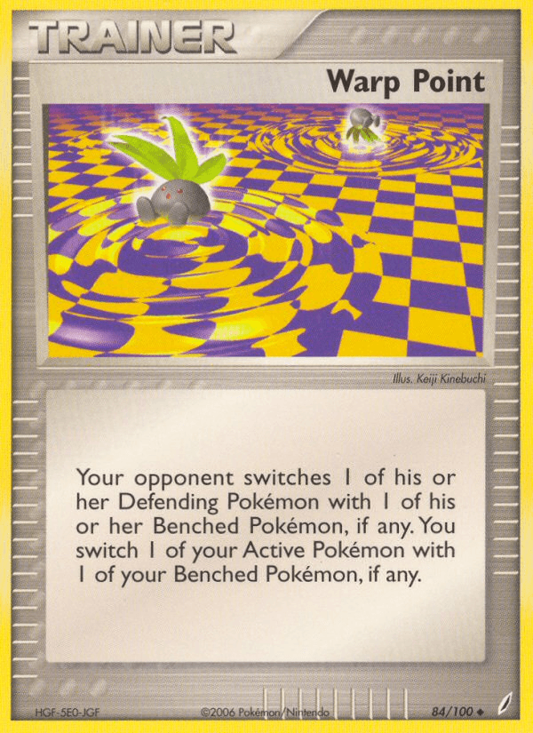 Warp Point Crystal Guardians card