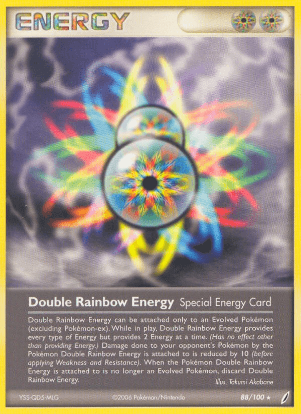 Double Rainbow Energy Crystal Guardians card