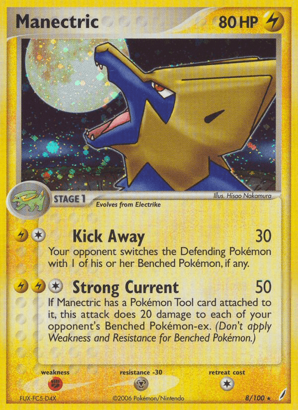 Manectric Crystal Guardians card