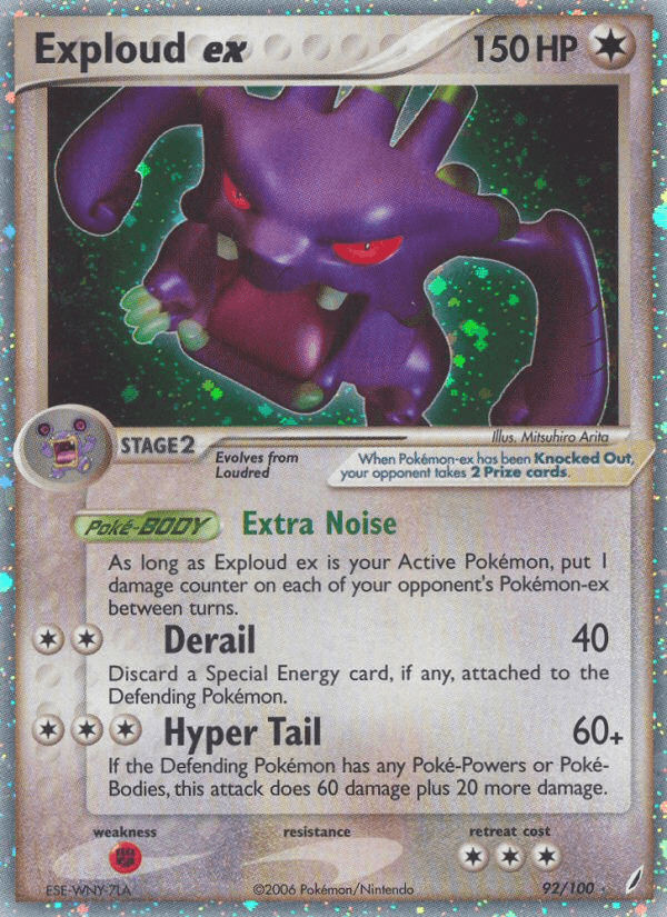 Exploud ex Crystal Guardians card