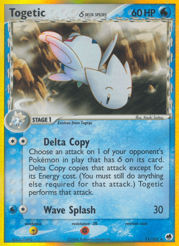 Togetic δ Dragon Frontiers card