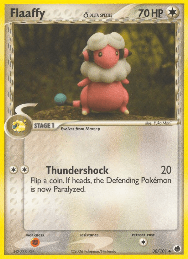 Flaaffy δ Dragon Frontiers card