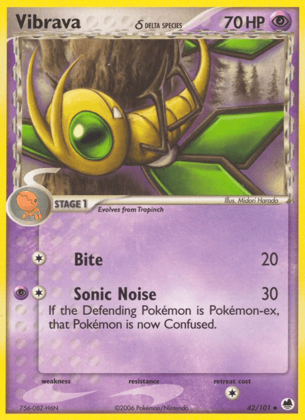 Vibrava δ Dragon Frontiers card