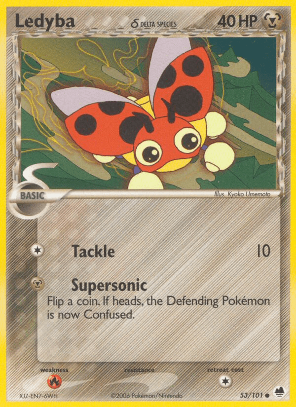 Ledyba δ Dragon Frontiers card