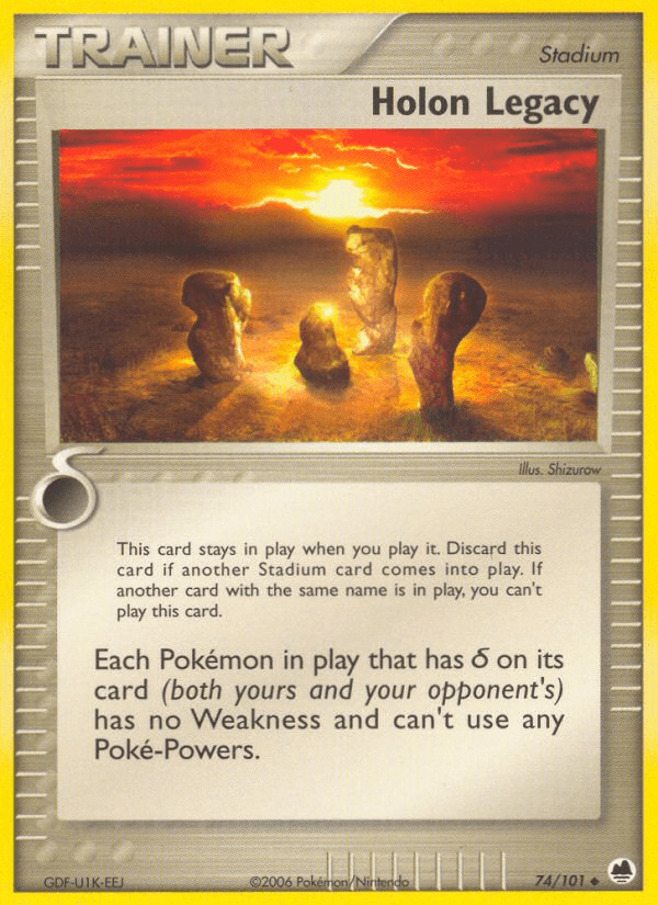 Holon Legacy Dragon Frontiers card