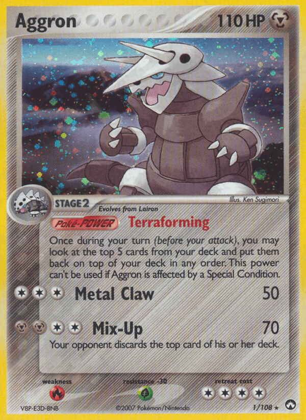 Aggron Power Keepers card
