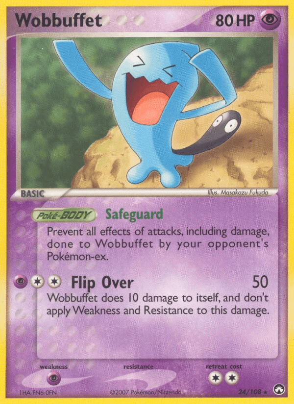 Wobbuffet Power Keepers card