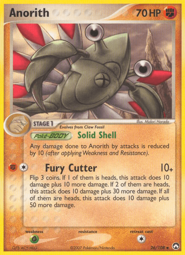Anorith Power Keepers card