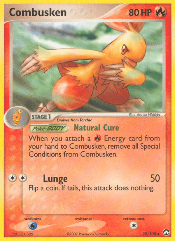 Combusken Power Keepers card