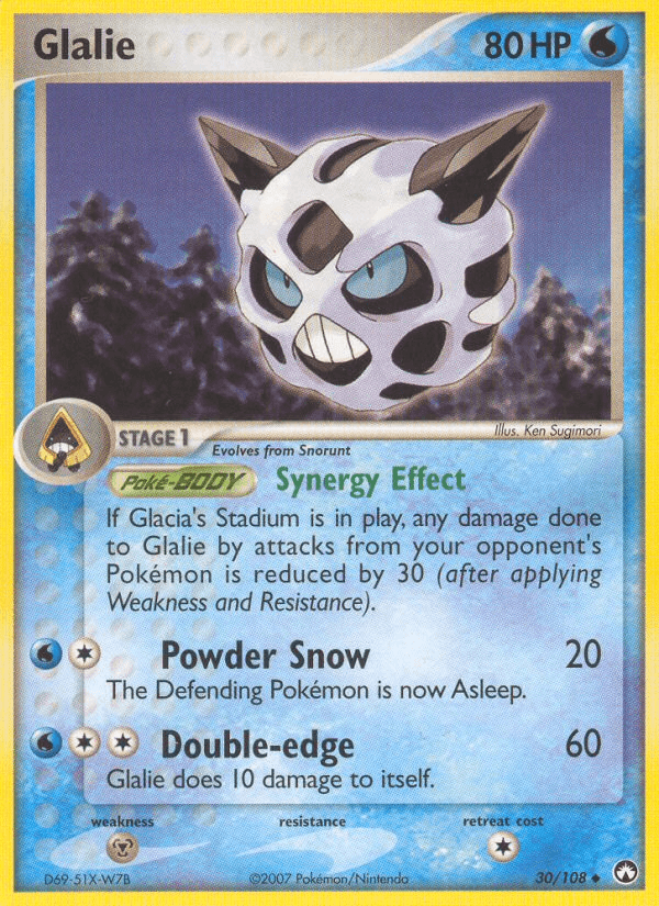 Glalie Power Keepers card