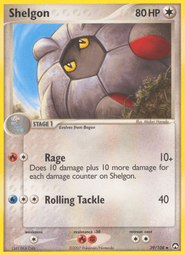 Shelgon Power Keepers card