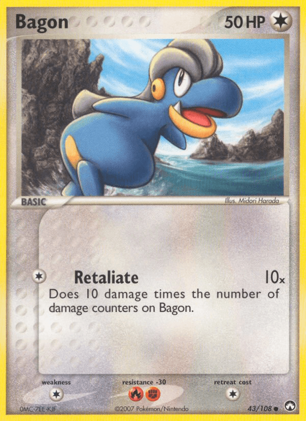 Bagon Power Keepers card