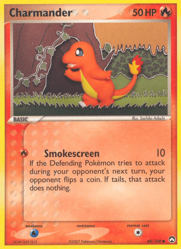 Charmander Power Keepers card