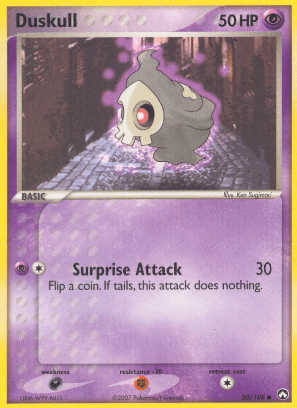 Duskull Power Keepers card