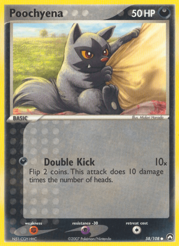 Poochyena Power Keepers card