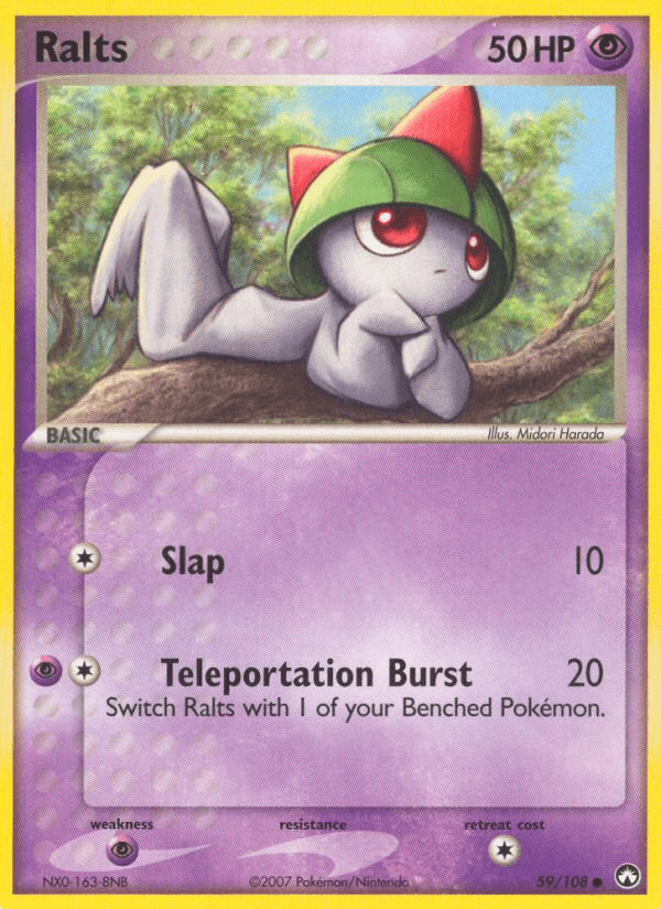 Ralts Power Keepers card