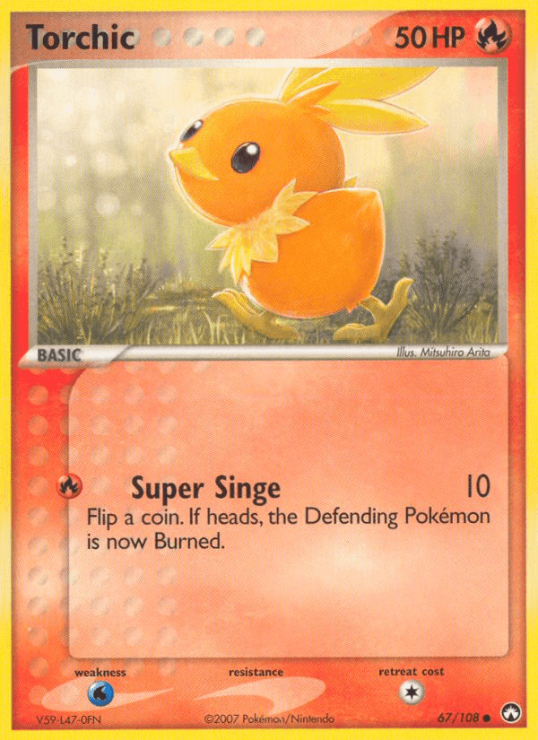 Torchic Power Keepers card