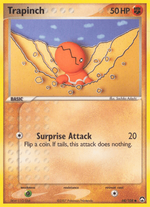 Trapinch Power Keepers card