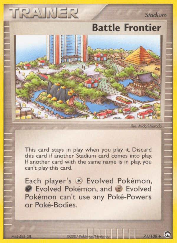 Battle Frontier Power Keepers card