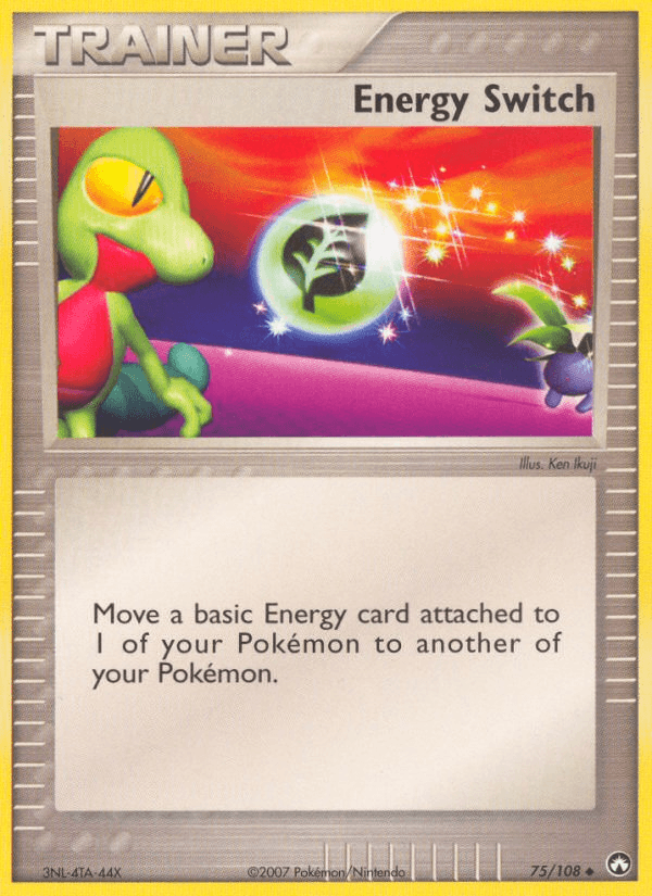 Energy Switch Power Keepers card
