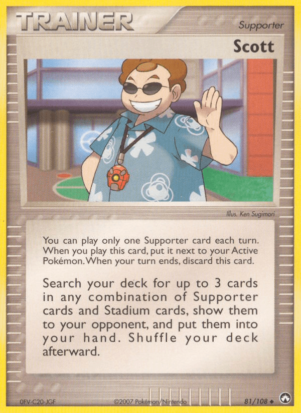 Scott Power Keepers card